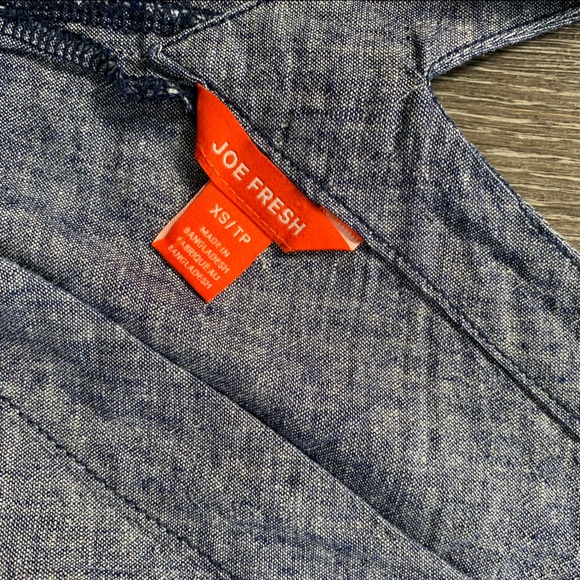 Linen flowy capri romper/jumpsuit - Picture 6 of 7